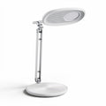 Schreibtischlampe mit einem flexiblen arm und einem weißen design 30 x 20 x 45cm